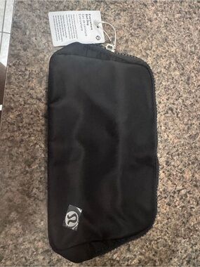lululemon athletica Black Zip Pouch